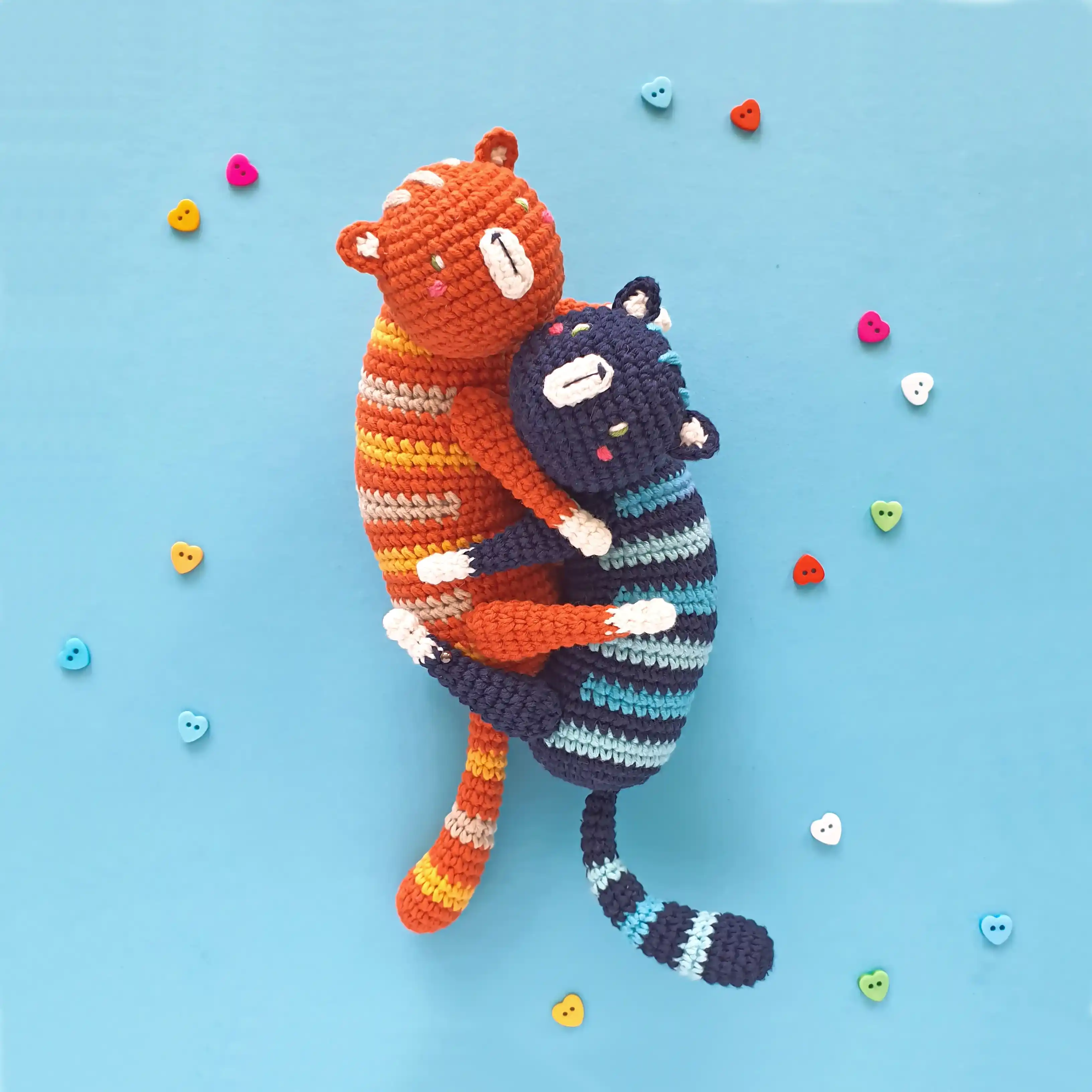 Ollie the Cat Crochet PDF Pattern