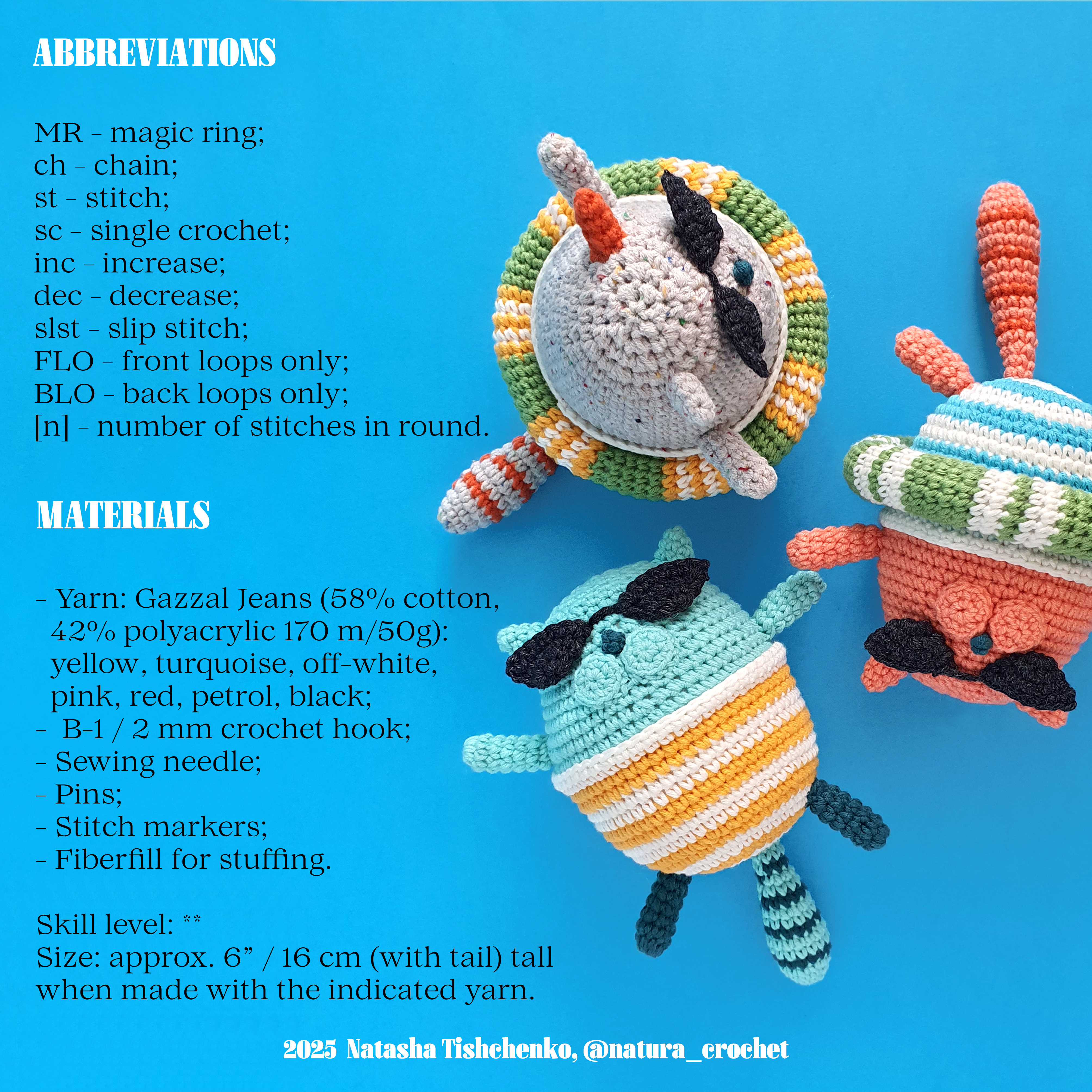 Sprinkle the Octopus Crochet Pattern