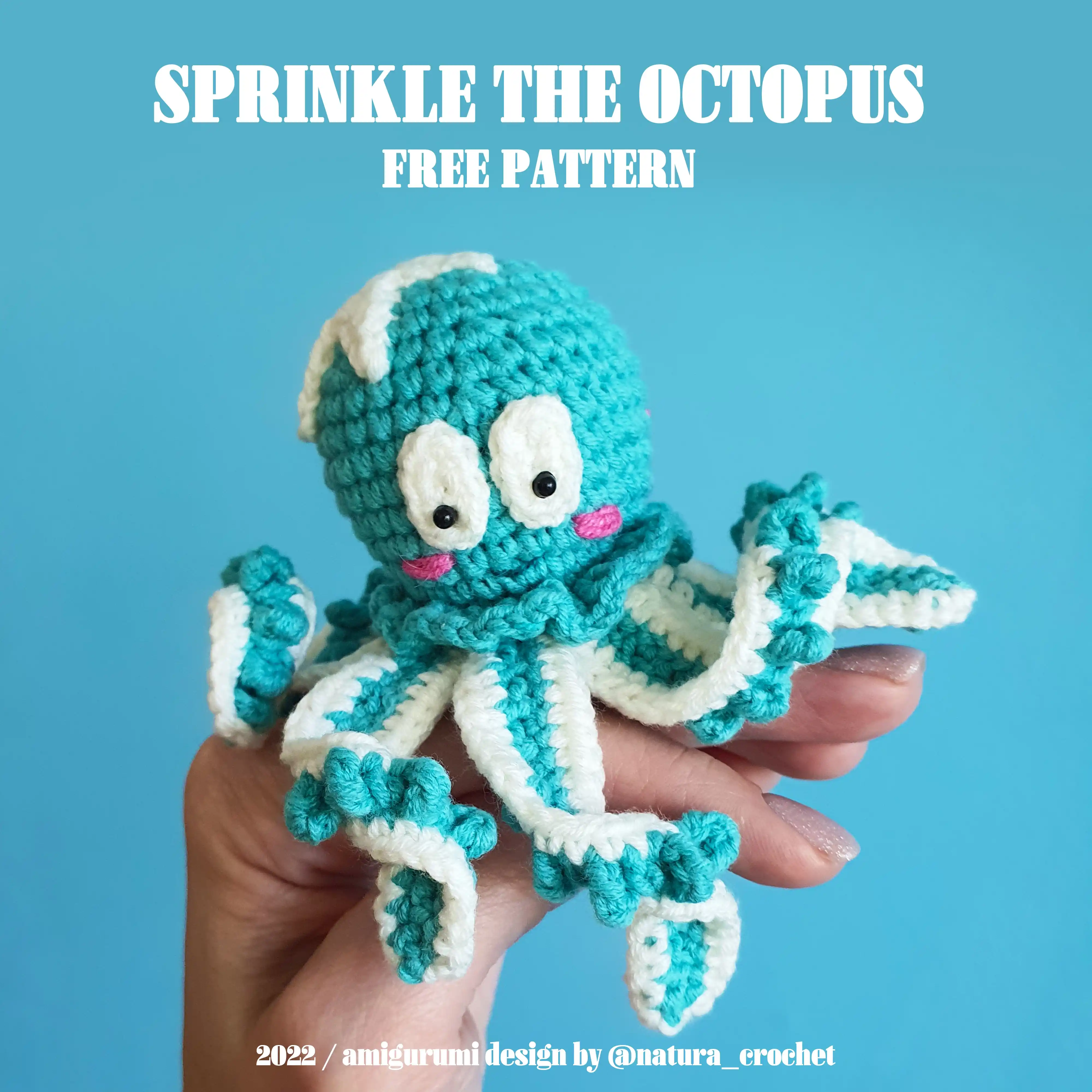 Sprinkle the Octopus Crochet Pattern | Free Amigurumi PDF