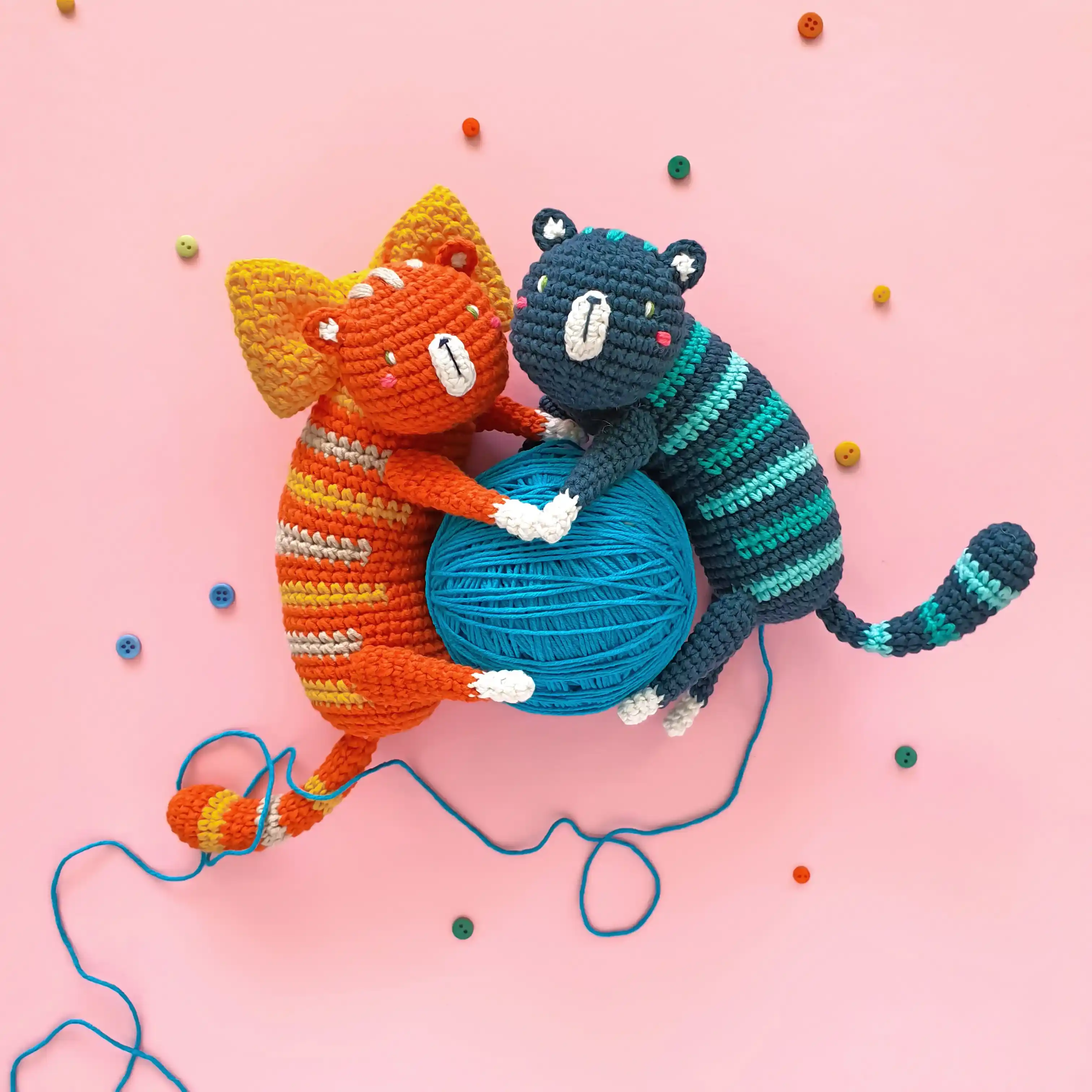 Ollie the Cat Crochet PDF Pattern