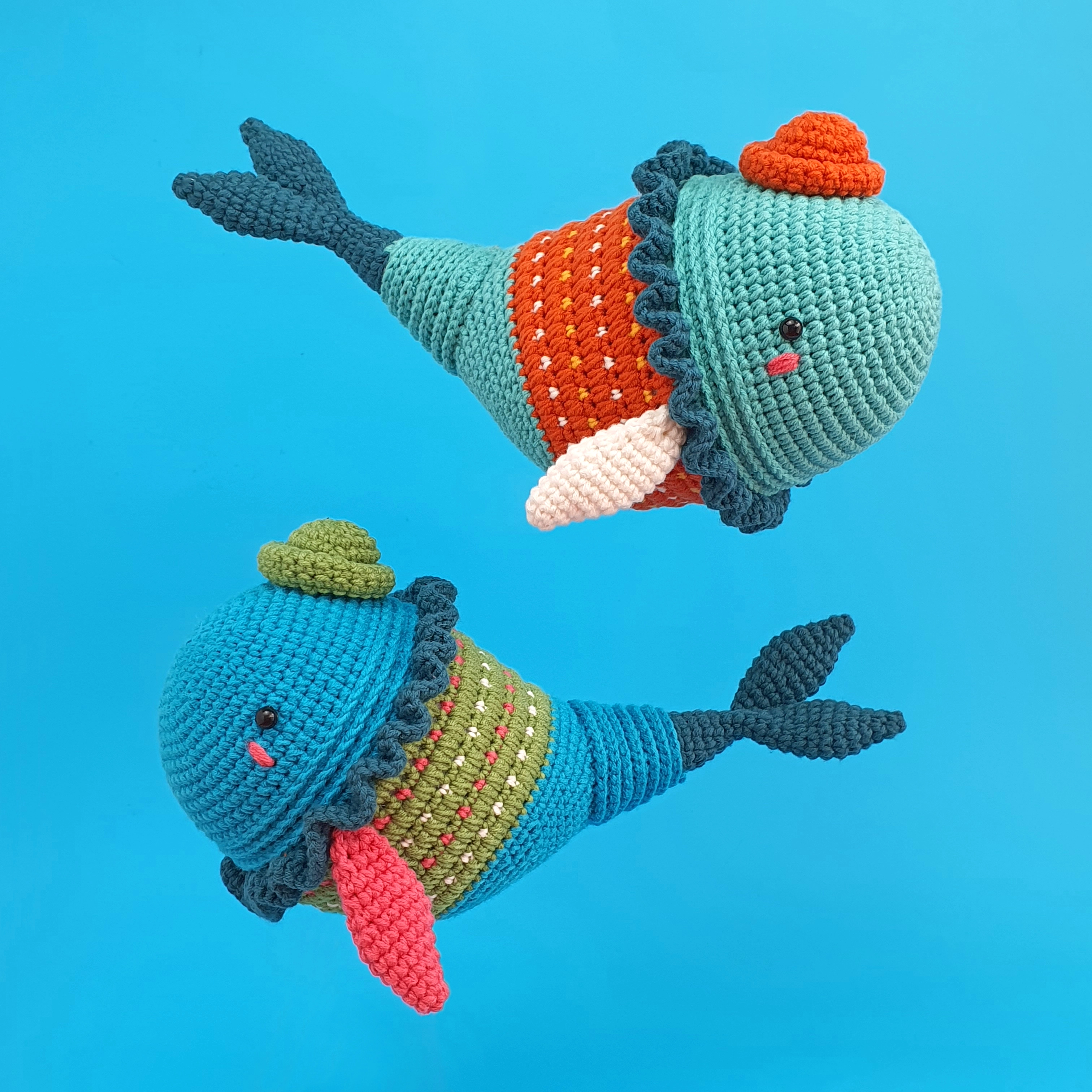 Philip the Whale Crochet PDF Pattern