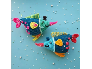 Poirot the Sawfish Crochet Pattern