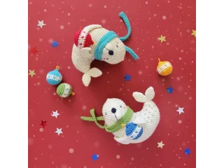 Snowball the Seal crochet pattern