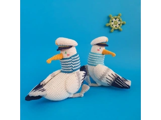 Harry the Albatross Crochet Pattern
