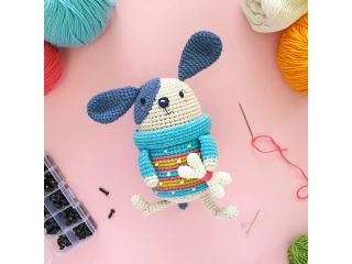 Lucky the Dog Crochet Pattern