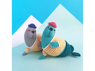 Neville the Seal Crochet Pattern