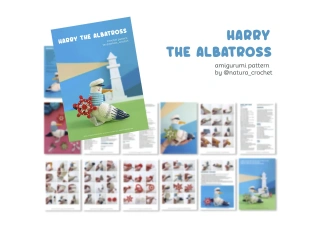Harry the Albatross Crochet Pattern