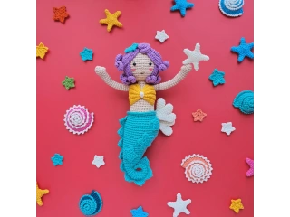 Agnes the Mermaid Crochet Pattern