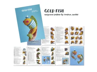 Gold Fish Crochet Pattern