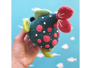 Poirot the Sawfish Crochet Pattern