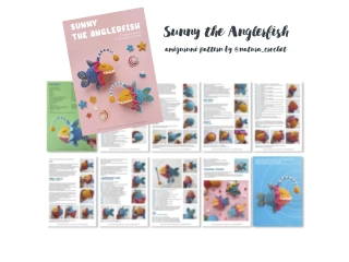 Sunny the Angler Fish Crochet Pattern