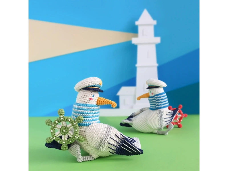 Harry the Albatross Crochet Pattern