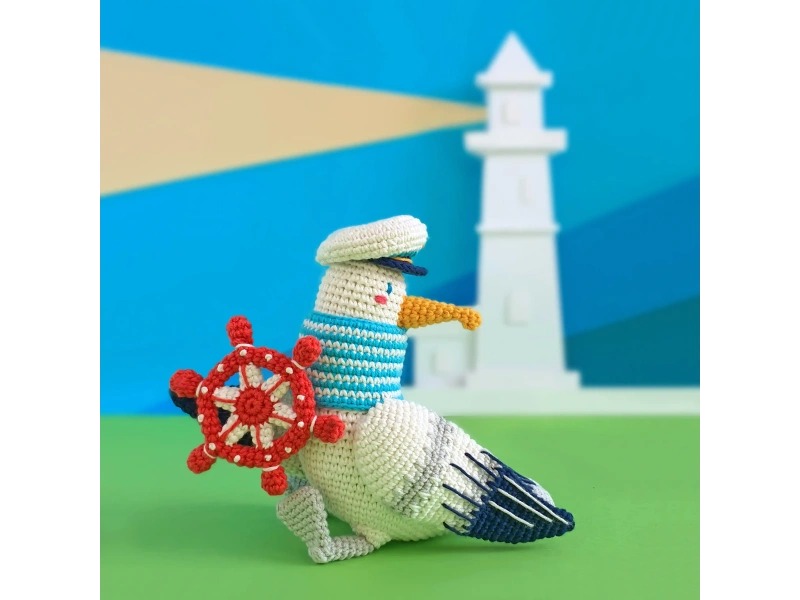Harry the Albatross Crochet Pattern