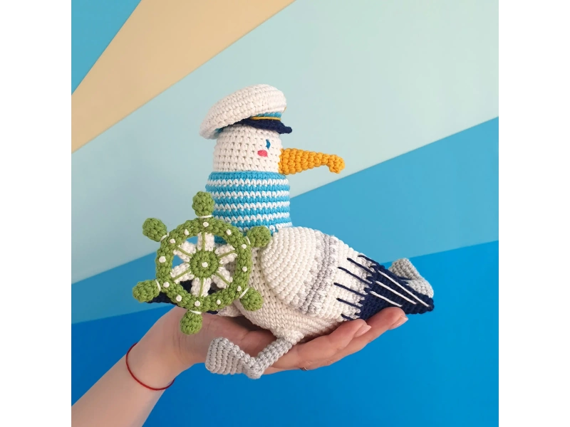 Harry the Albatross Crochet Pattern