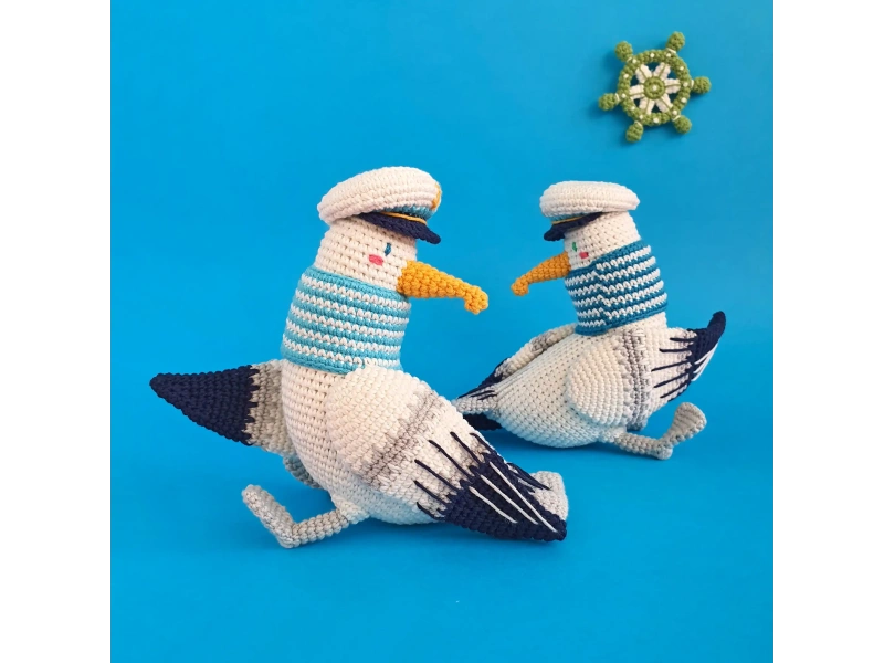 Harry the Albatross Crochet Pattern