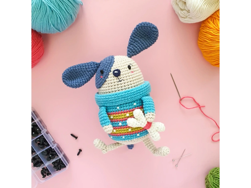 Lucky the Dog Crochet Pattern