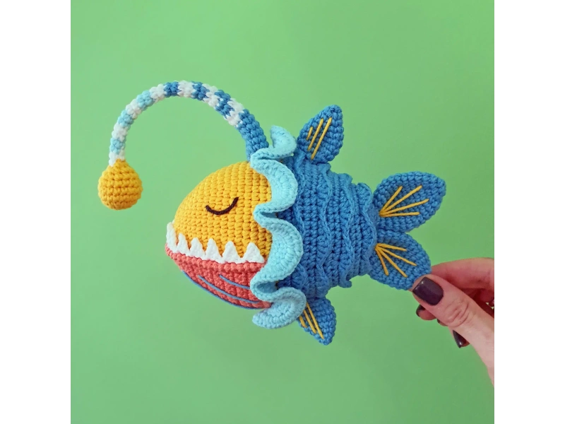 Sunny the Angler Fish Crochet Pattern