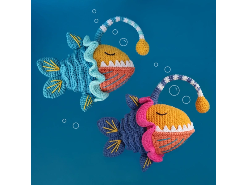 Sunny the Angler Fish Crochet Pattern