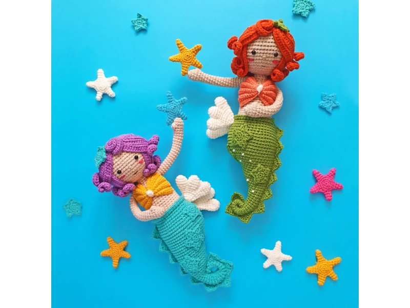 Agnes the Mermaid Crochet Pattern